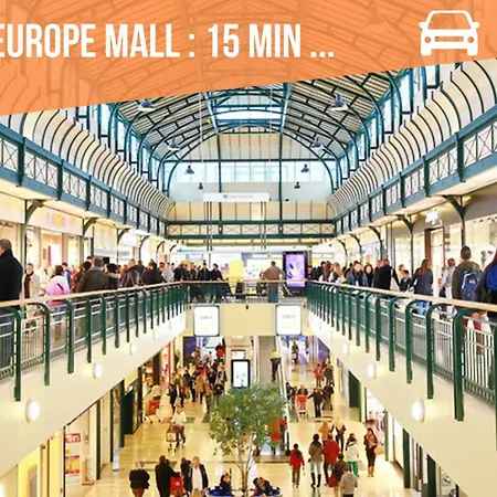 Le Refuge A 8min Disneyland - Parking - 6 Personnes Apartment